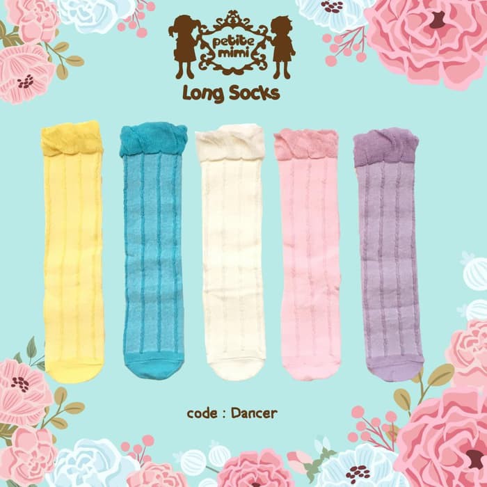 Petite Mimi Long Socks / Kaos Kaki Selutut CBKS