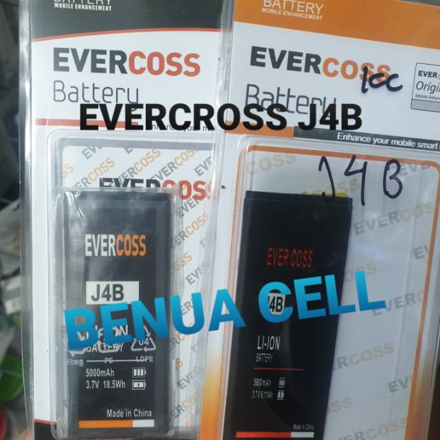 BATRE BATERAI BATEREI EVERCROSS J4B