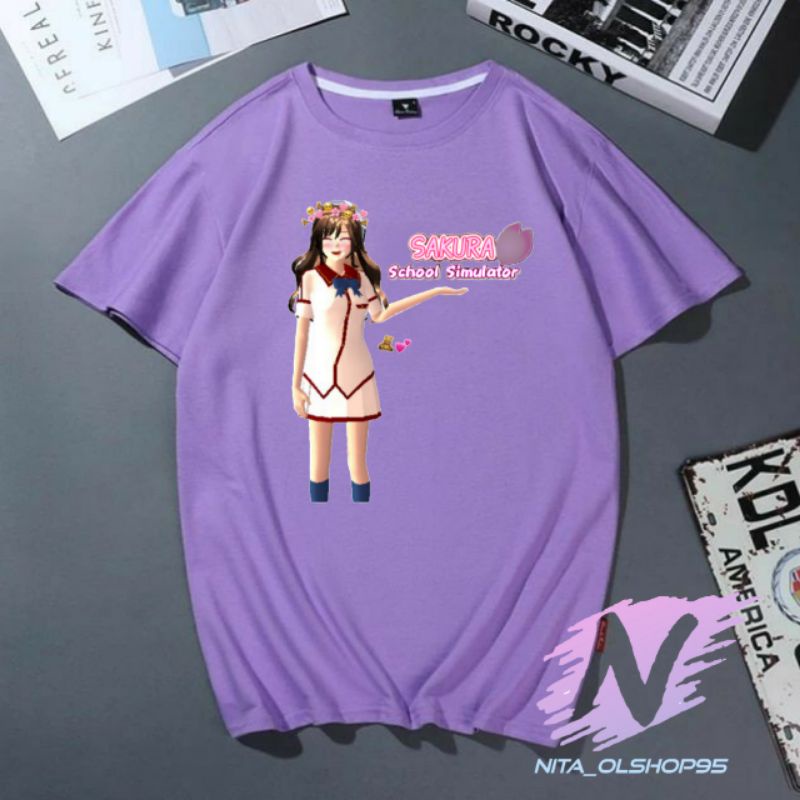 kaos sakura school simulator terbaru baju kaos anak sakura