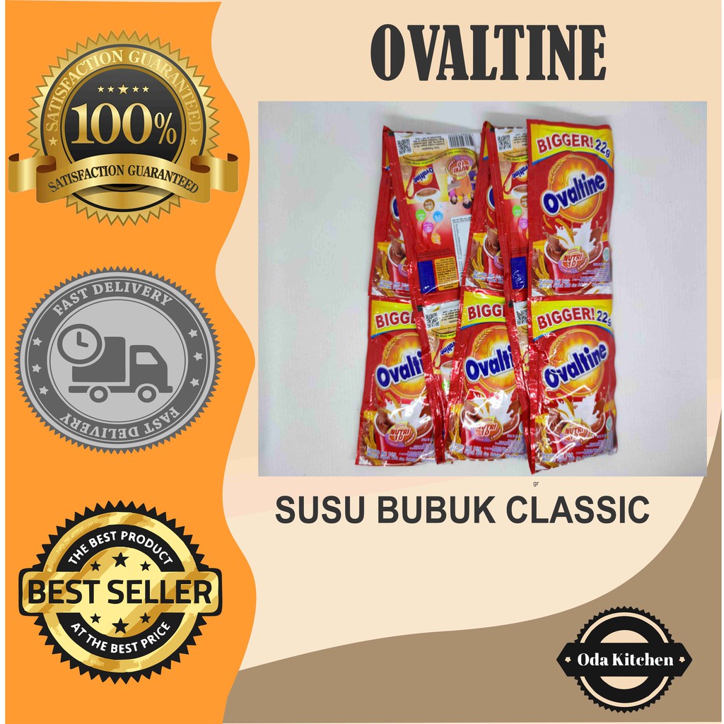 OVALTINE SUSU BUBUK HI9 CLASSIC SACHET RENCENG 10X22gr