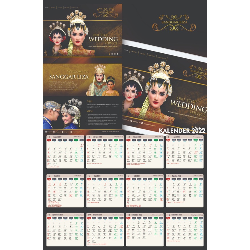 

GROSIR 100PCS KALENDER + KLEP BESI DESAIN BEBAS