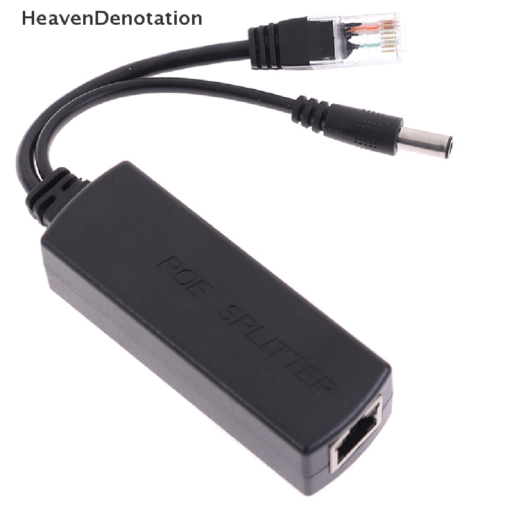 (Heavendenotation) Splitter Power Over Ethernet 48v Ke 12v 2.4a Ieee802.3