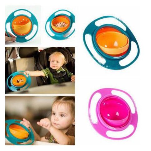Mangkok Makan Bayi Balita / Mangkok Bayi Anti Tumpah