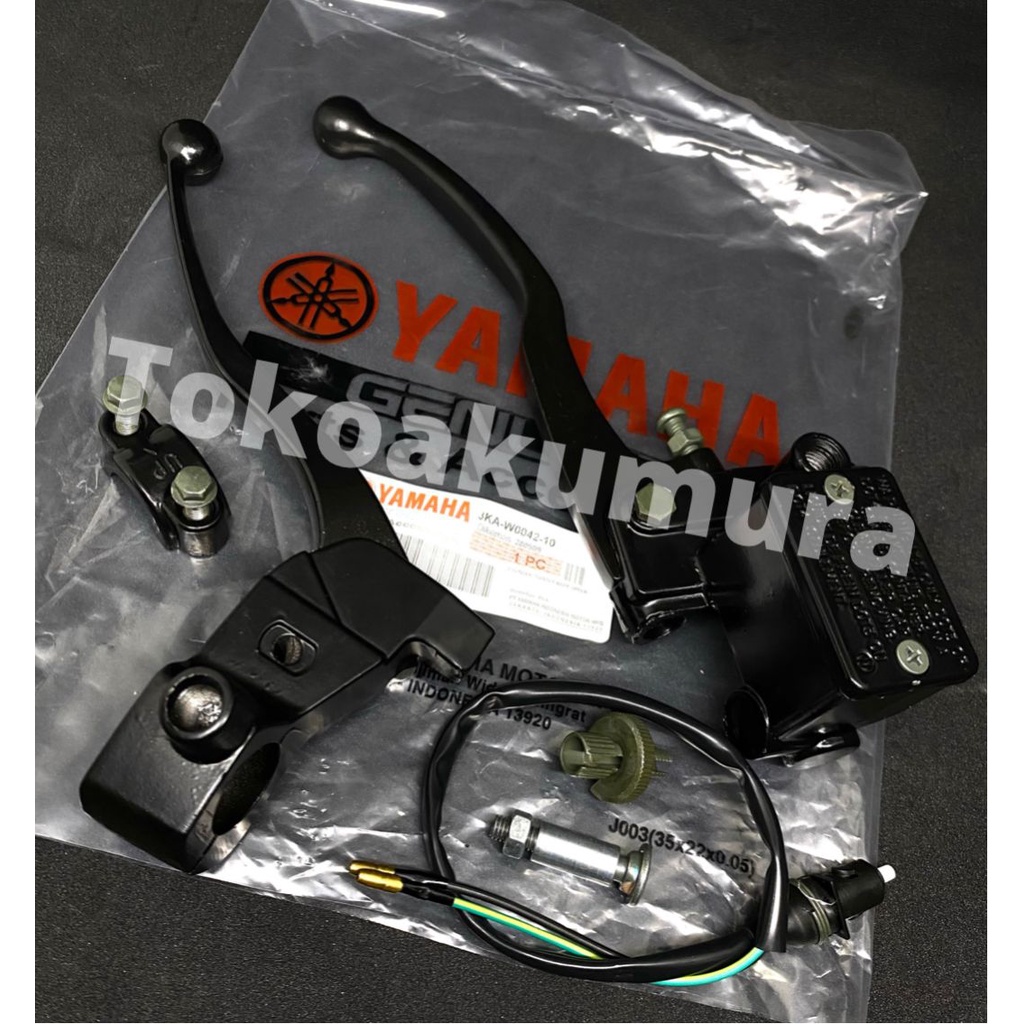 master rem atas assy rx king plus dudukan spion kiri plus hendel kopling