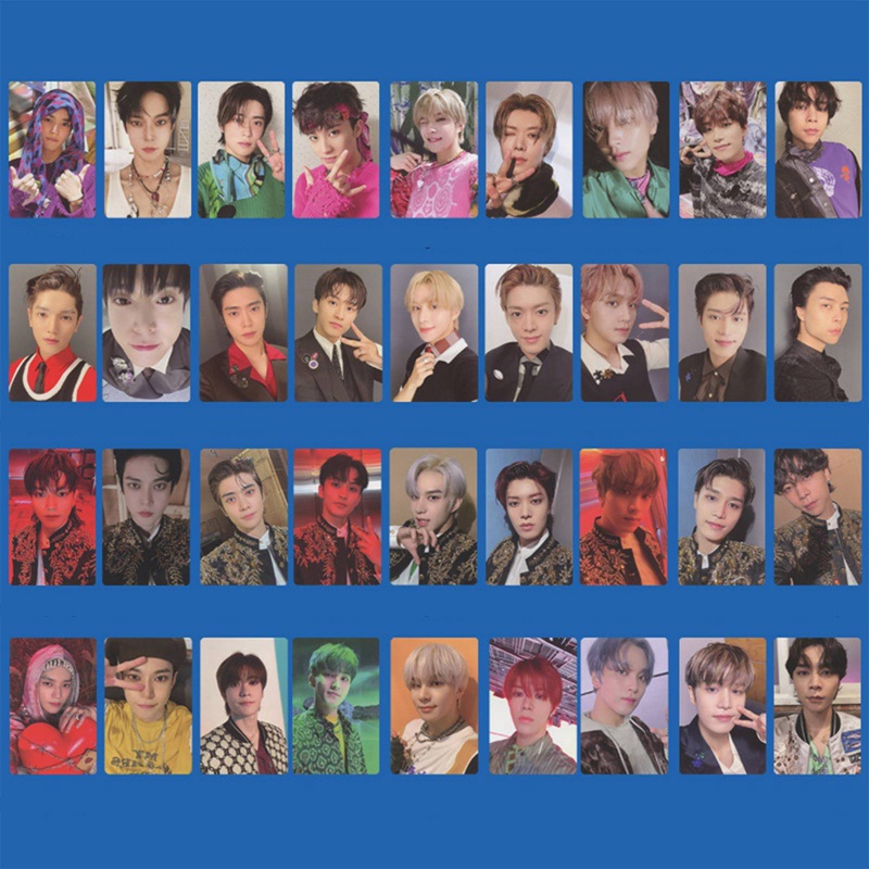 9pcs / Set Kartu Lomo Album Kpop Nct127 Untuk Koleksi Penggemar