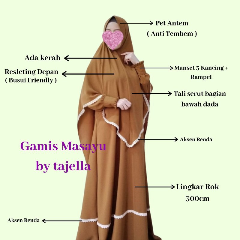 Gamis Masayu Tajella