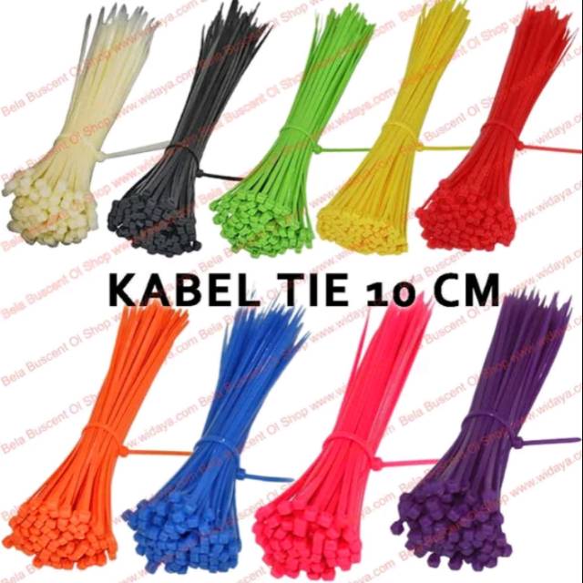 

KABEL TIES KABEL TIS T100 UKURAN 10CM-SATU BUNGKUS