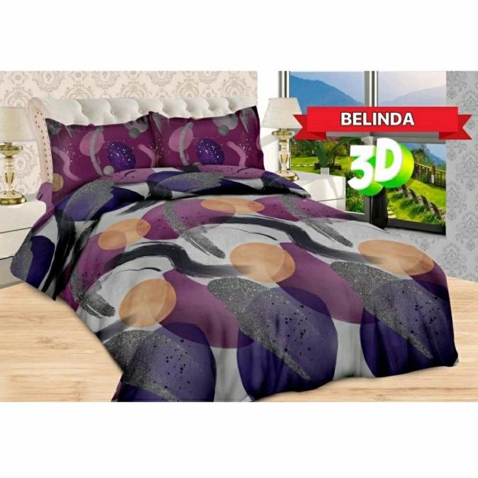 Bed Cover Set Sprei Rumbai 180X200 Bonita Motif Belinda Tokonidia11