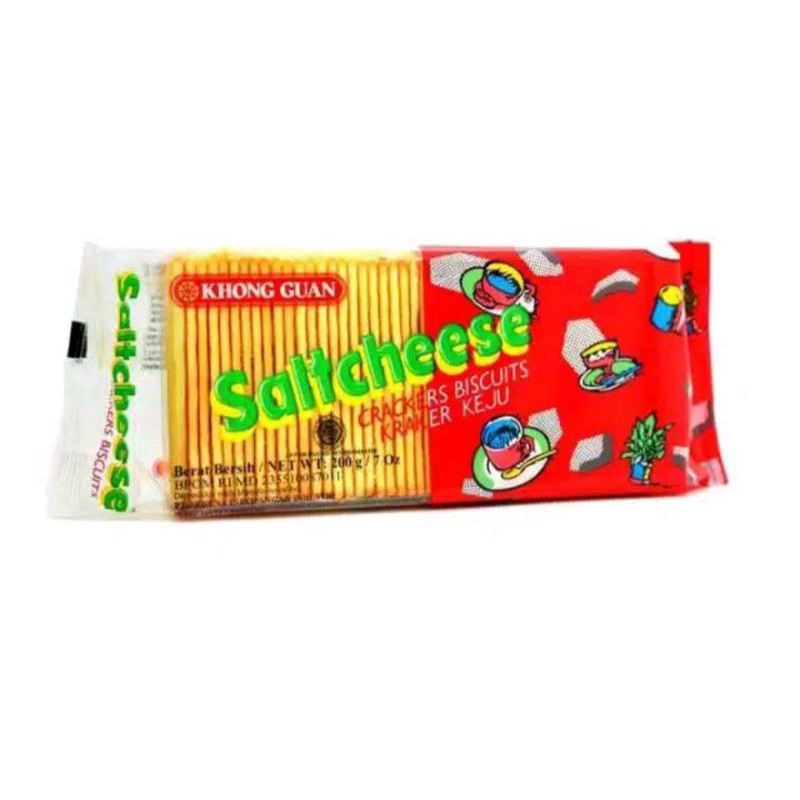 

Khong Guan Saltcheese Crackers 200gr