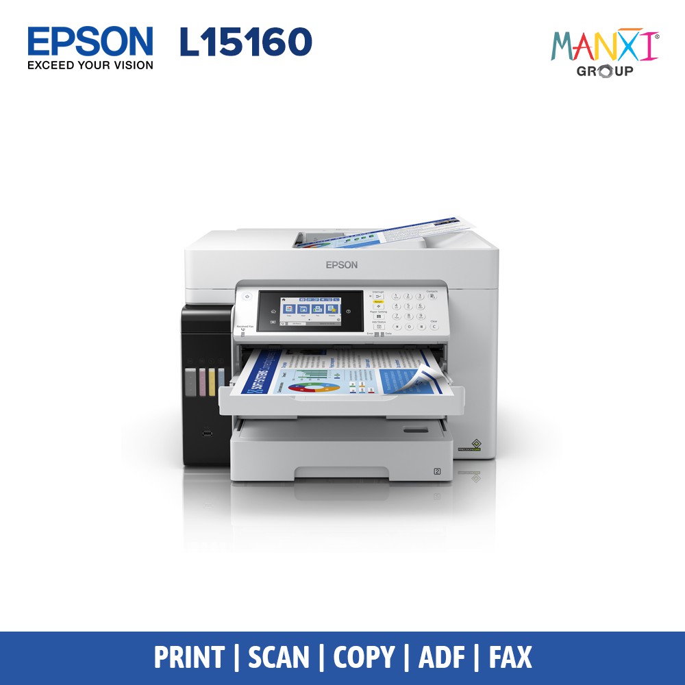 Printer Epson L15160 Ecotank  -A3 Wifi Duplex all in one Inktank