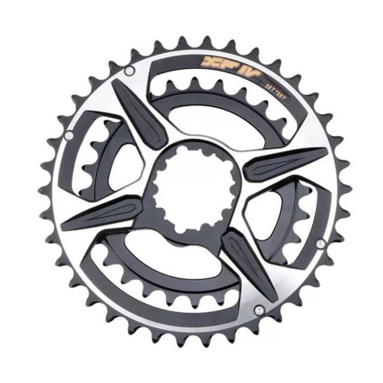 Snail GXP Doubel Chainring 38T 28T Chain ring Doubel GXP Direct Mount