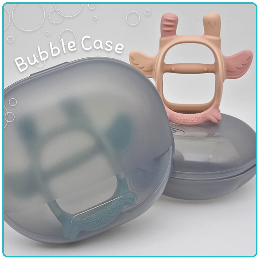 Mama's Tem Cow Monster Teether with Bubble Case | Gigitan Bayi