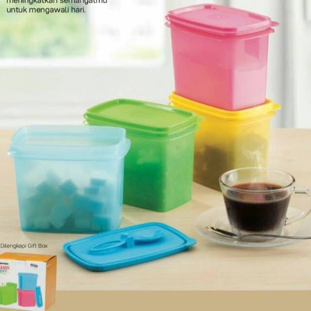Wadah gula teh kopi