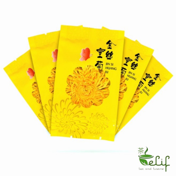 

B062 Jin Si Huang Ju : Teh Bunga Chrysanthemum Premium Dari Dinasti Tang - Small Size, 1 Pcs