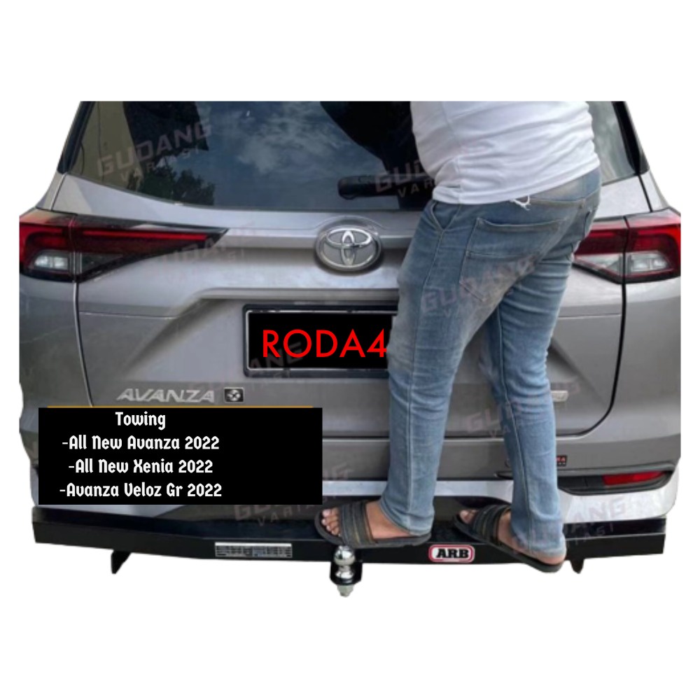 Towing Arb All New Avanza Besi Bumper Belakang Xenia Veloz GR 2022