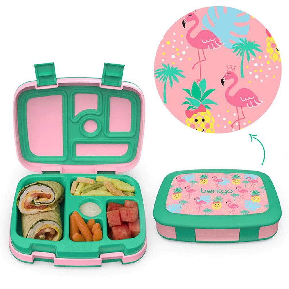 Bentgo Kids Prints Lunch Box Anak Anti Bocor BPA Free Food Grade