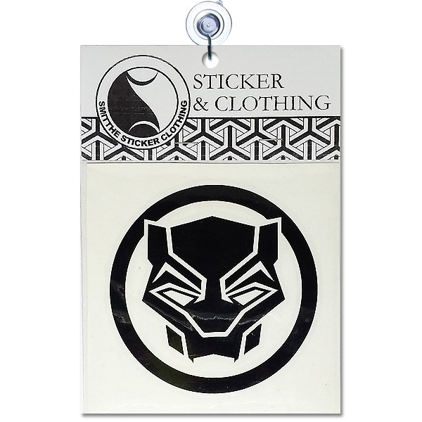 Stiker Black Panther Logo Cutting Sticker Avengers untuk aksesoris Mobil Motor