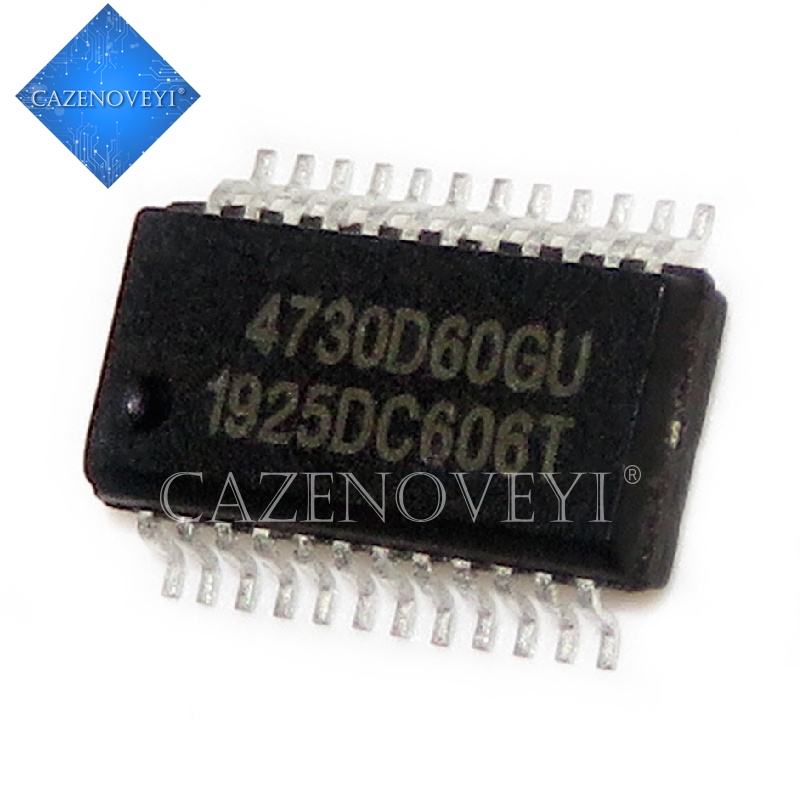 10pcs Ic Si4730-D60-Gur Si4730-D60-Gu Si4730D60Gu 4730d60gu Ssop-24