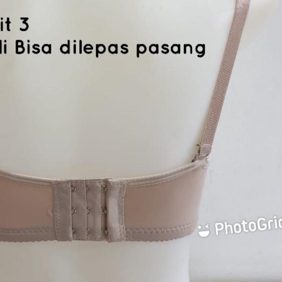Bh Cup Besar Art.9902 | Bra Big Cup [ C ] Besar Pakai Kawat Busa Tipis Kait 3