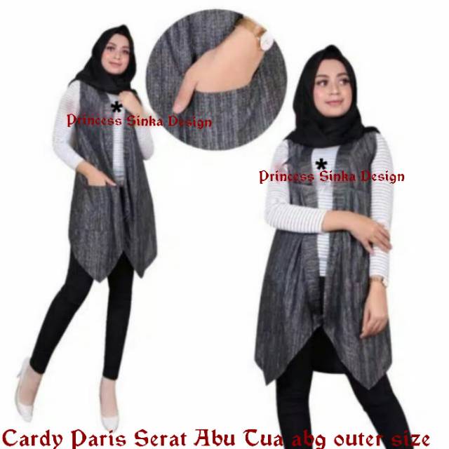 Promo Cardy Rompi Outer Wanita TopLady