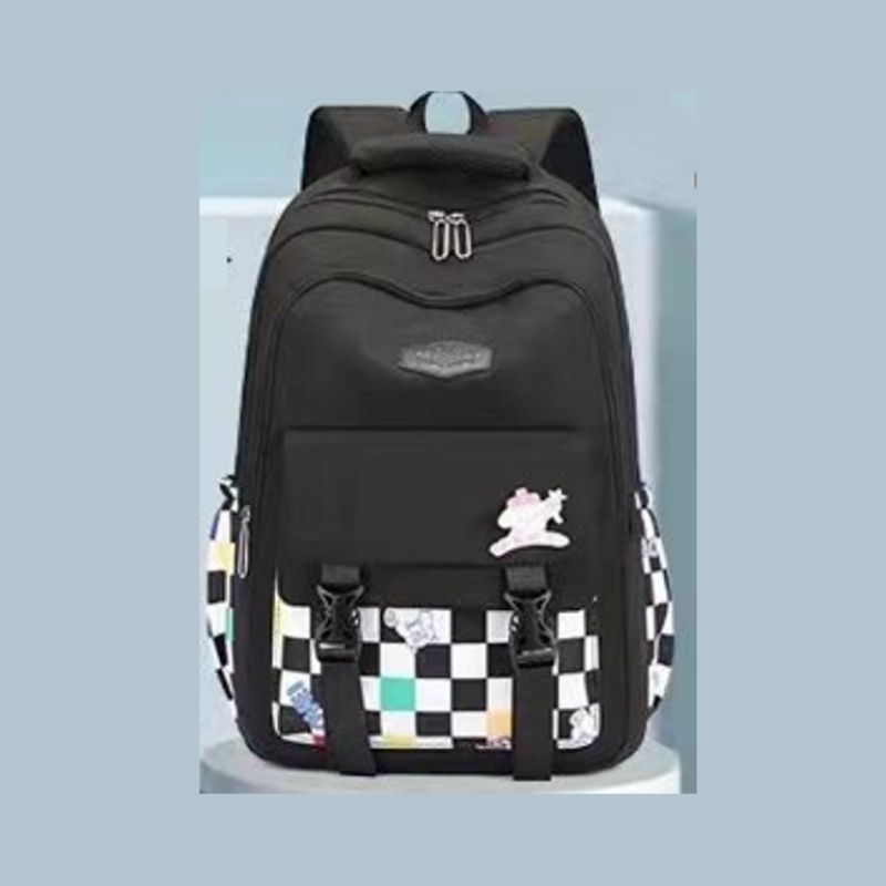 Qisswa_Tas Sekolah Korean Style Tas Ransel Wanita Backpack Korea Fashion Tas Wanita  -BS184