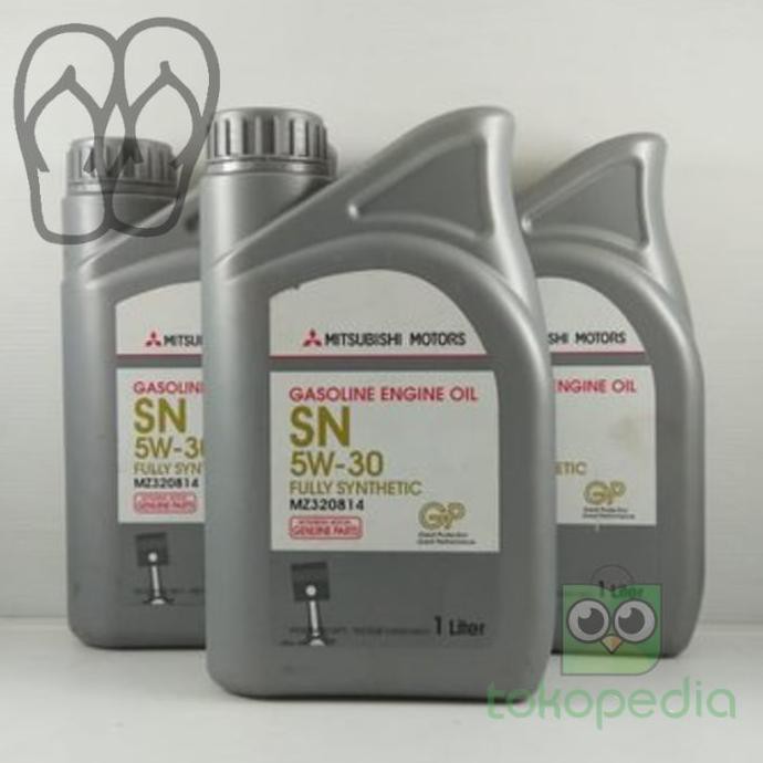 MOBIL, PART DAN AKSESORIS KR1D739 OLI MESIN MITSUBISHI 5W30 SN MIRAGE