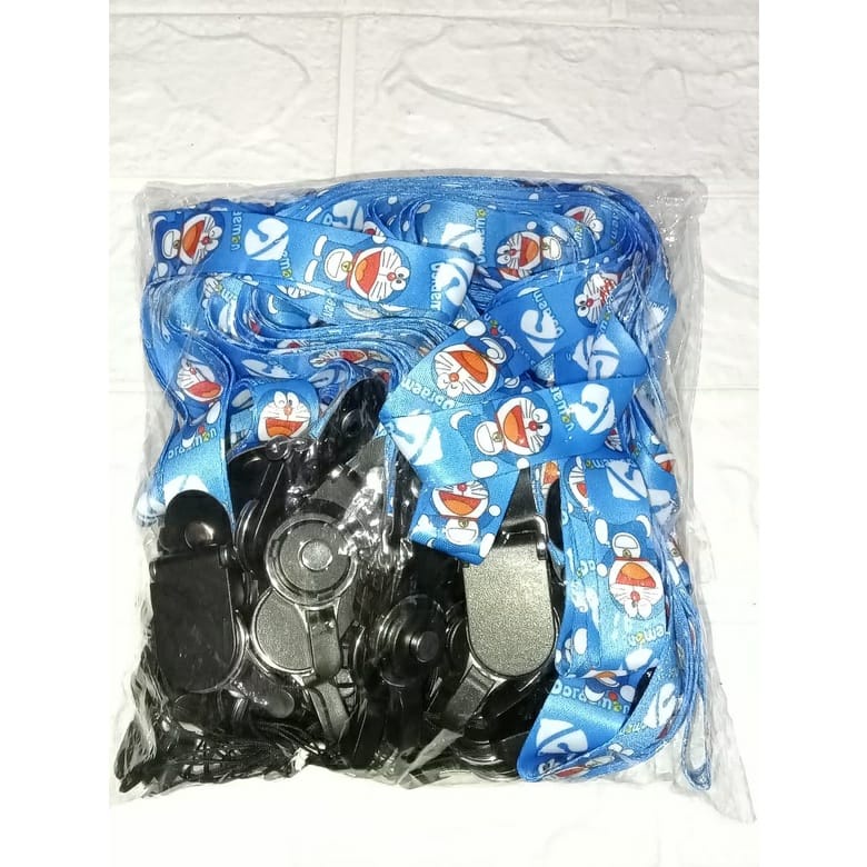 [ISI 25PCS] GROSIRAN TALI GANTUNGAN MOTIF DORAEMON A / STRAP GANTUNGAN HANDPHONE