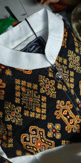 Baju Koko Couple Koko Batik Putih Bersih  Koko Ayah Anak Koko Couple Koko Murah Koko Songket