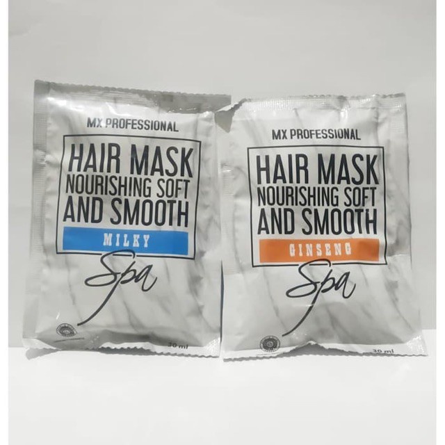 ⭐BAGUS⭐[SACHET] MX PROFESSIONAL HAIR MASK NOURISHING SOFT &amp; SMOOTH 30GR | Hair Mask / Masker Rambut