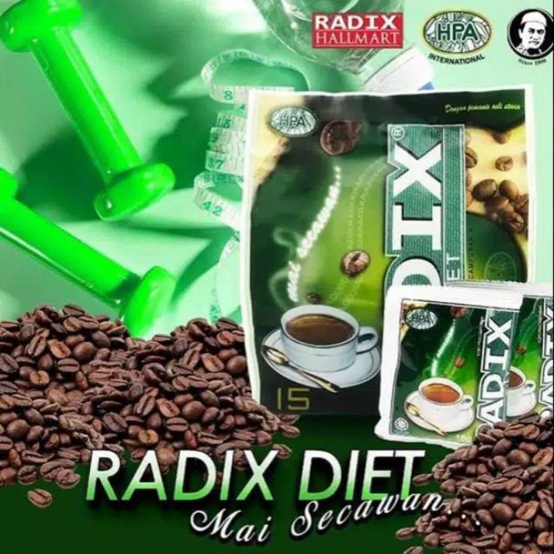 KOPI RADIX DIET HPA PAK HAJI ORIGINAL