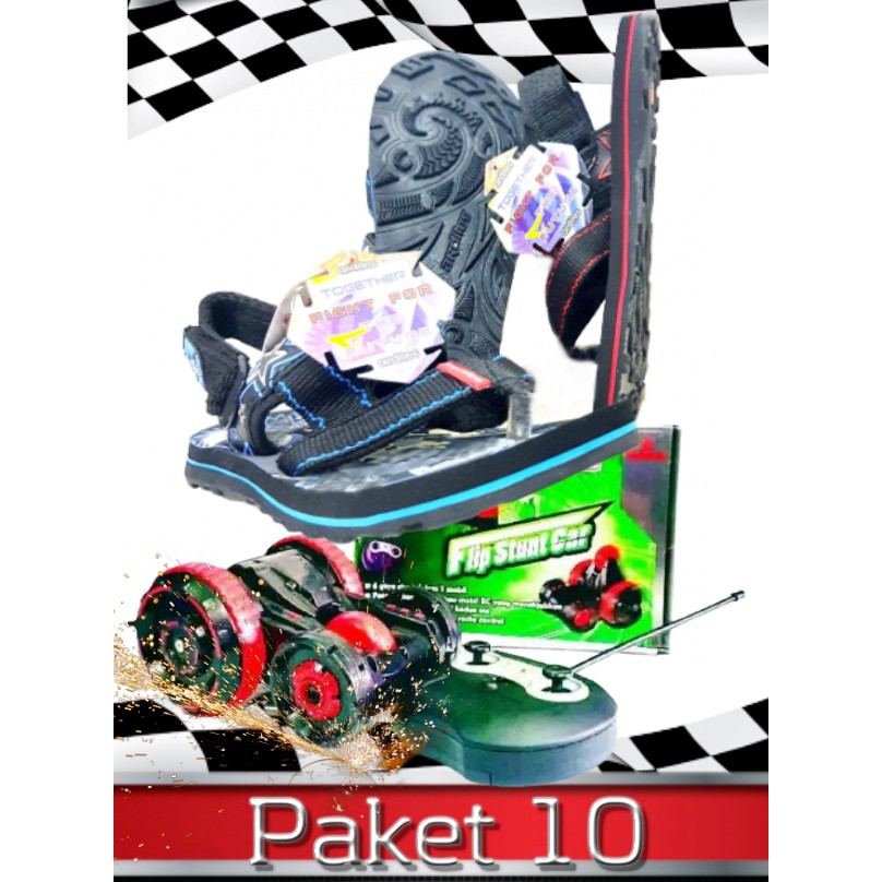 BUY 1 GET 1 Ardiles Kids sandalgunung anak GRATISNYA 1 FLIPSTUNTCAR REMOTECONTROL