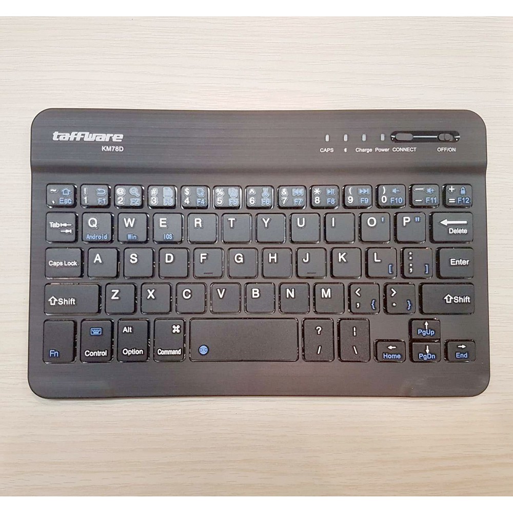 Keyboard PC Laptop Wireless Bluetooth Rechargeable Taffware ORI EP65