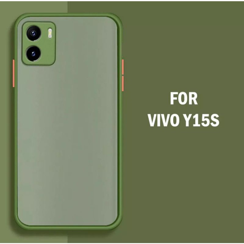 CASE VIVO Y15S  AERO MATTE PELINDUNG KAMERA COVER PREMIUM