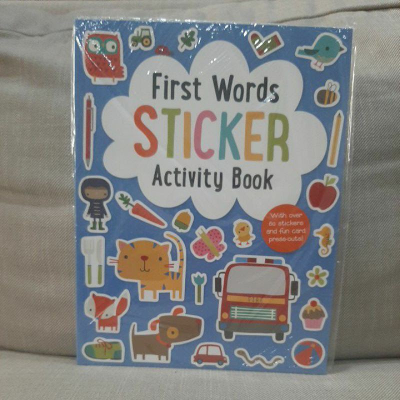 First Words Sticker Book
