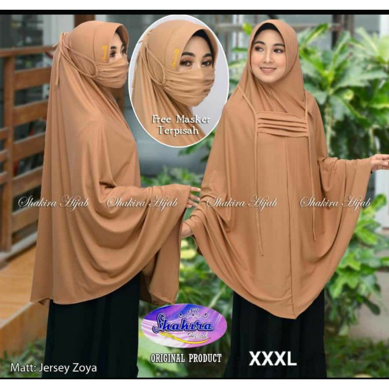 Jilbab Shakira Jumbo XXXL