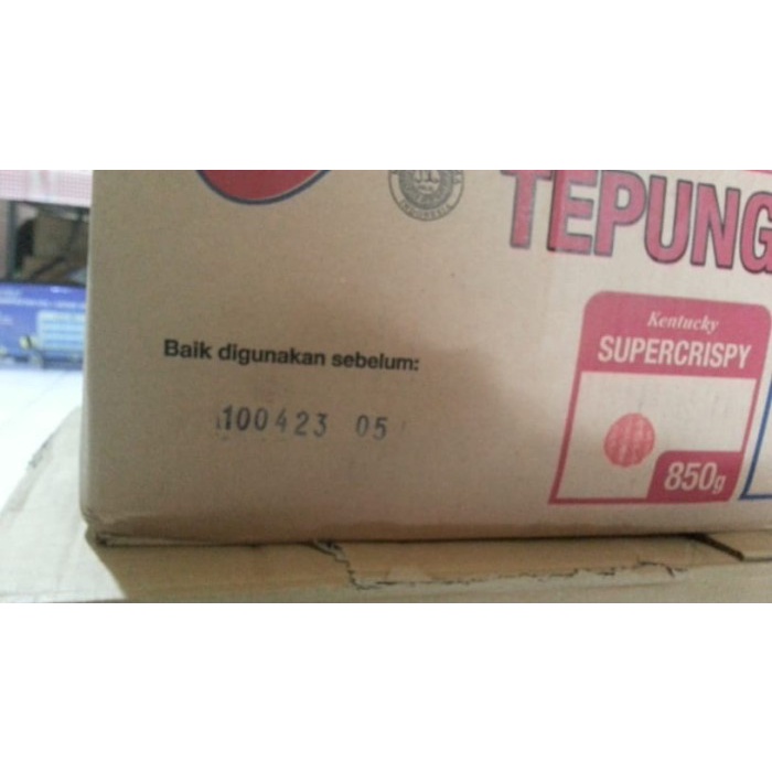 

cs777vv Tepung Bumbu Kobe Super Krispy Kentucky Ayam Goreng / 850Gr / 850 Gr Da01D100