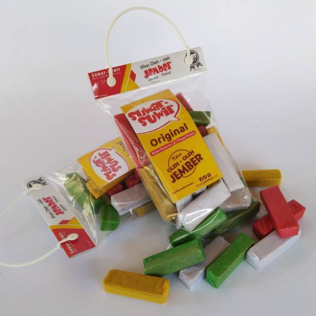 

Suwar-suwir Original Tas Kecil 350 Gram / Oleh-oleh Khas Jember