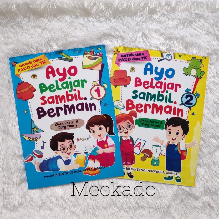 Buku Belajar Sambil Bermain untuk Paud dan TK