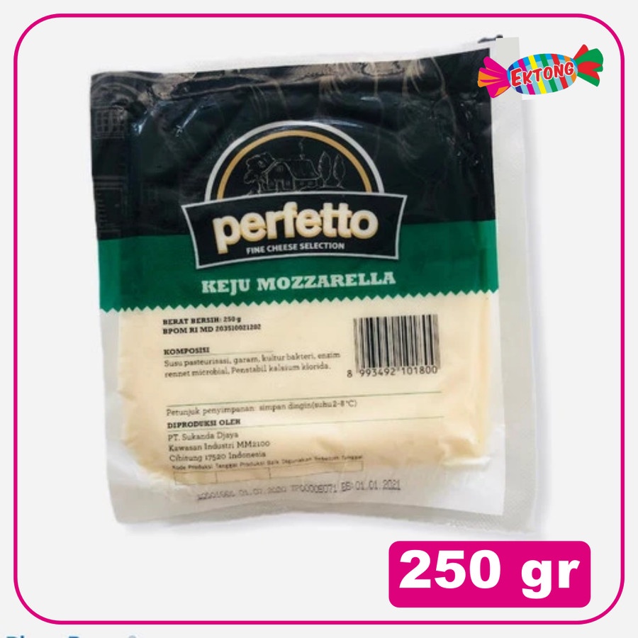 

PERFETTO KEJU MOZZARELLA 250 GR