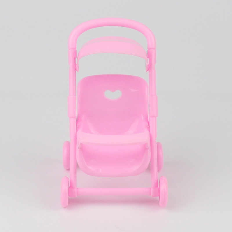 Mary Mini Bayi Untuk Boneka Kereta Dorong Troli Mainan Simulasi Dorong Keranjang Pushchair Anak Bermain Peran Game Untuk Rumah Boneka Nurs