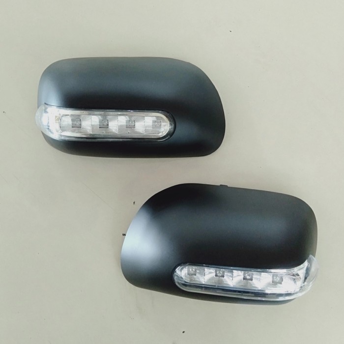 COVER SPION + LAMPU SEIN HITAM DOFF MOBIL TOYOTA AVANZA VVT-I 2005-2011