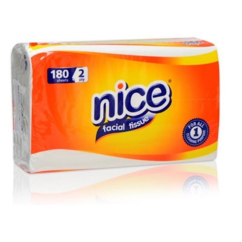 Tissue Nice 180 Sheet / Tissue Wajah Nice 180 Sheet Promo