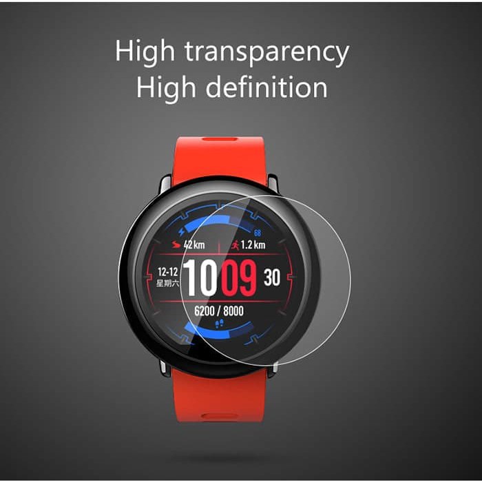 Tempered Glass Amazfit Pace Screen Guard Anti Gores Kaca Amazfit Pace