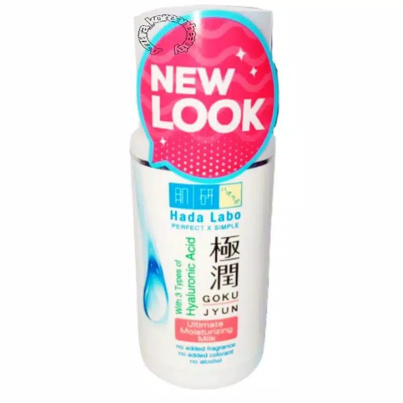 Hada Labo Gokujyun Moist lotion &amp; Moist Milk 100ml ORIGINAL