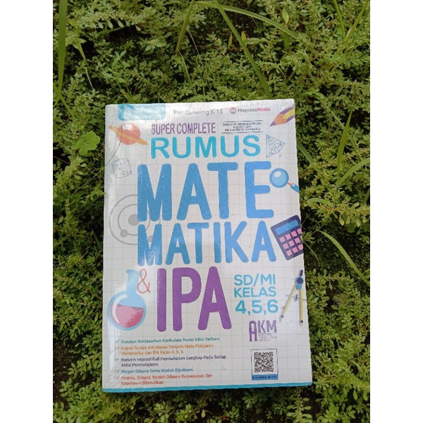 BUKU RUMUS SD SUPER COMPLETE MATEMATIKA IPA SD KELAS 456