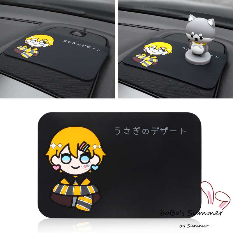 Tatakan Dashboard Mobil Karakter Lucu Dash Mat Lucu 18 x 12 cm