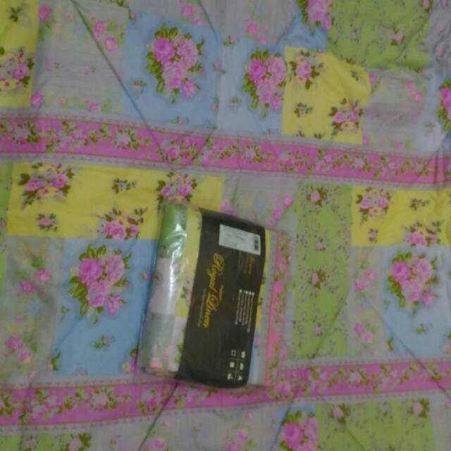 Bedcover + sprei single shabby