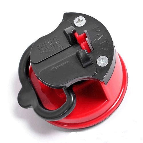 Kleva Sharp / Alat Pengasah Pisau Dapur Suction Pad Knife Sharpener / Asahan Pisau Bulat