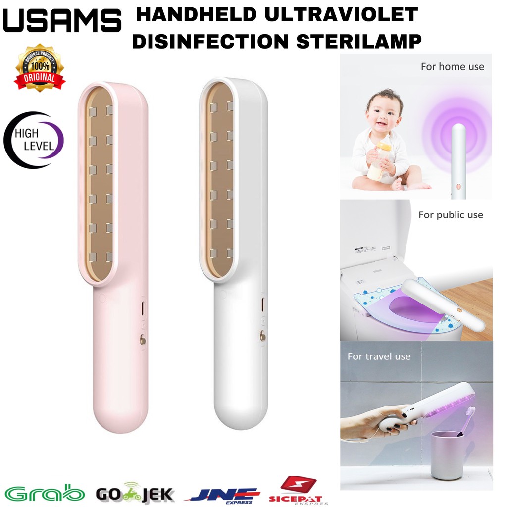 USAMS HANDHELD ULTRAVIOLET DISINFECTION LAMP / LAMPU UV STERILIZER DISENFEKTAN PORTABLE