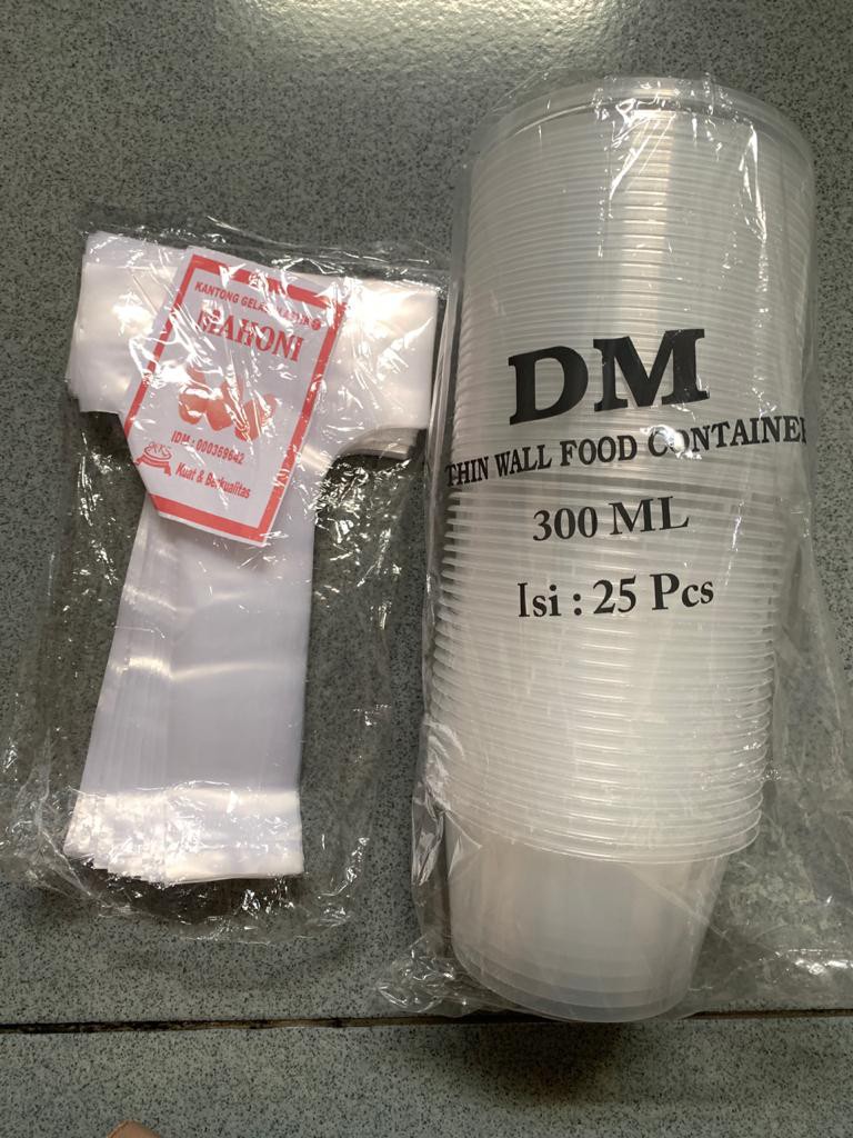 Plastik Tenteng Cup Buble,juice / Plastik T-cup